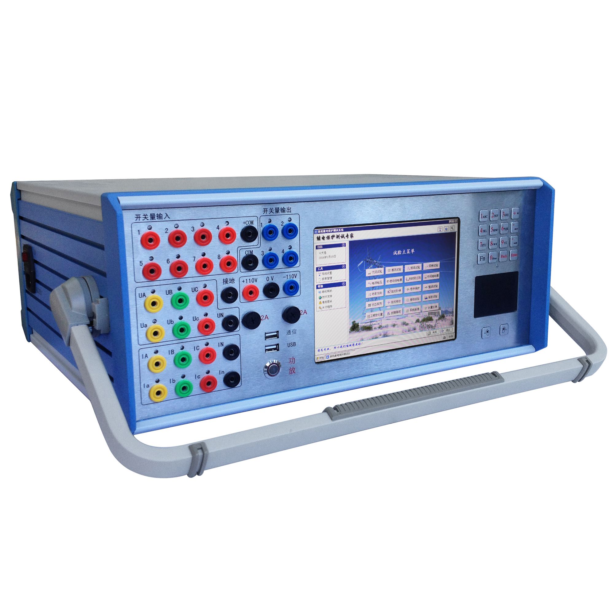 六相微機(jī)繼電保護(hù)測(cè)試儀-揚(yáng)州達(dá)瑞(圖1)